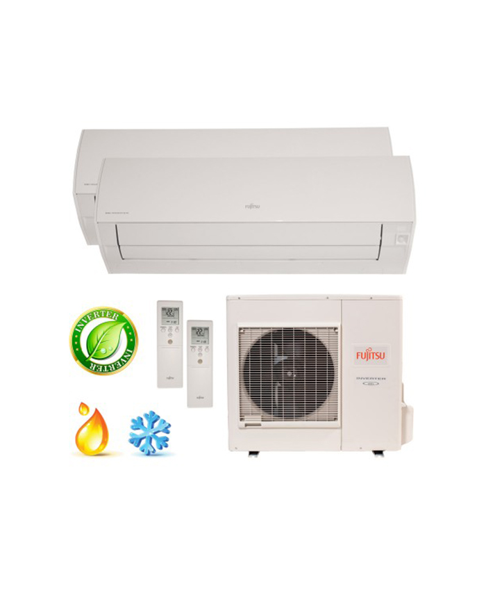 Ar Condicionado Multi Bi Split Inverter Daikin 18.000 Btus (2x Evap 12.000)  Quente/Frio 220V