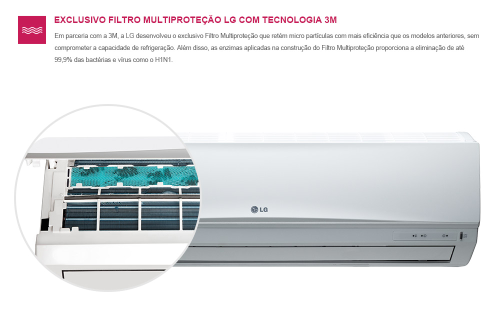 Ar Condicionado Split Smile 24000 BTUh Frio